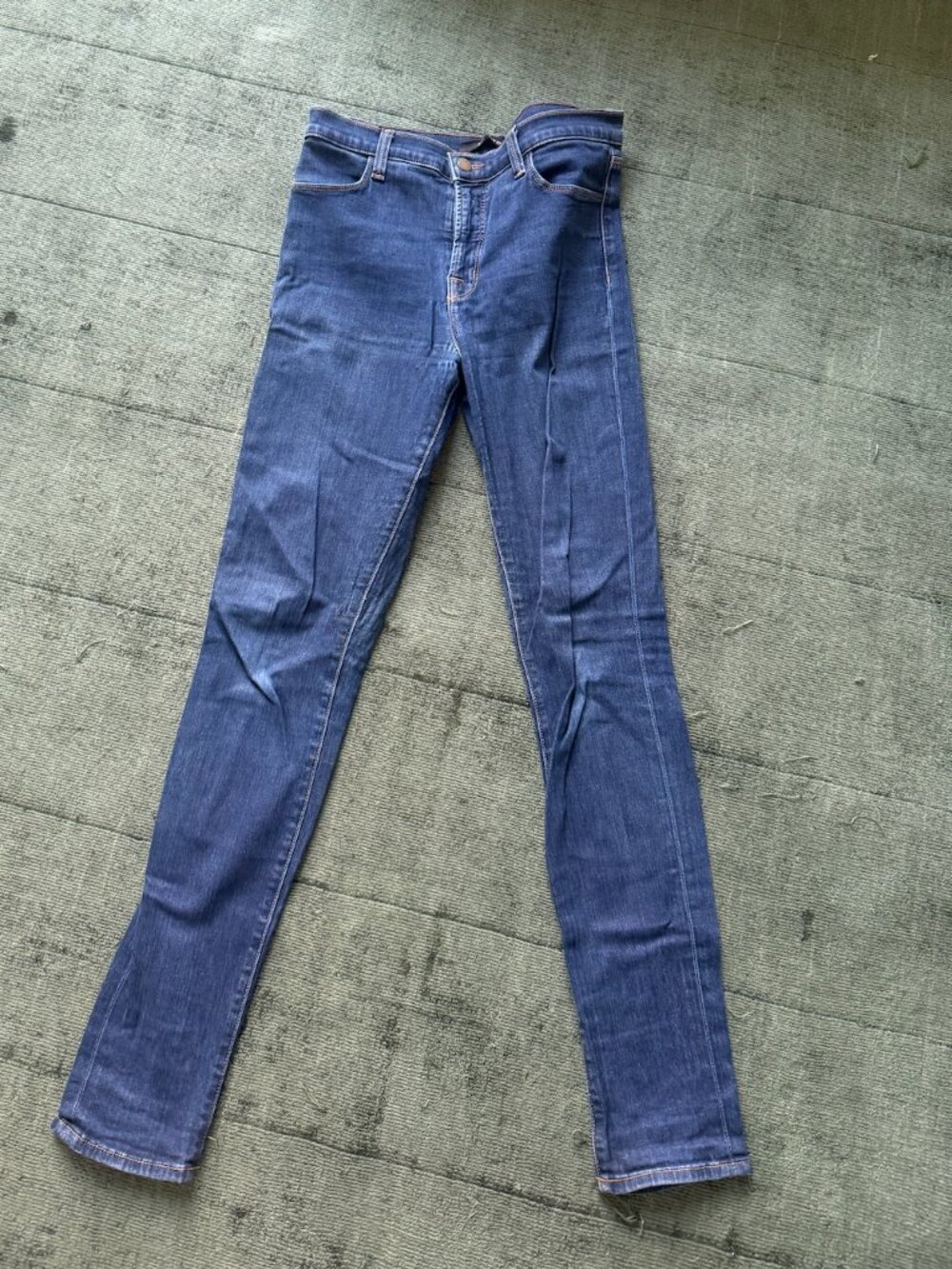 J BRAND BLUE SKINNY JEANS